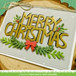 Giant Merry Christmas -Craftora Sale Store GiantMerryChristmas ChristmasGarland EliseConstable2