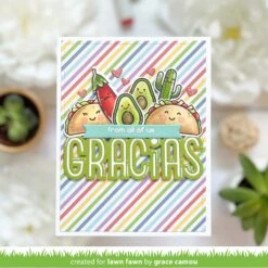 Giant Outlined Gracias -Craftora Sale Store GiantOutlinedGraciasDies GraceCamou1