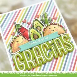 Giant Outlined Gracias -Craftora Sale Store GiantOutlinedGraciasDies GraceCamou3