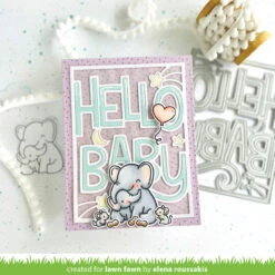 Giant Outlined Hello Baby -Craftora Sale Store GiantOutlinedHelloBaby ElenaRoussakis