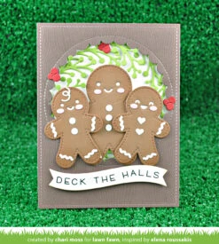 Spring Sprig -Craftora Sale Store GingerbreadFriends ReverseStitchedScallopedCircleWindow SpringSprig KellyAlvarez 45fff29e c274 4bf9 8729 0244cc1d092a