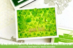 Lucky Clovers -Craftora Sale Store GoodLuckLineBorder LuckyClovers CloverBackgroundStencil ElenaRoussakis 917105e6 c5e2 4226 8bae 3781e0c30ee5