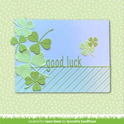 Good Luck Line Border -Craftora Sale Store GoodLuckLineBorder LuckyClovers LynnetteKauffman1