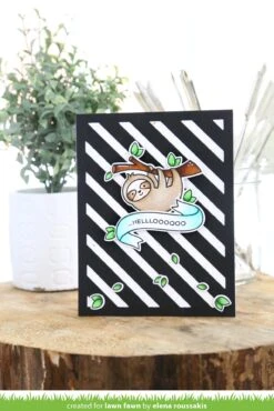 Hang In There 23 Hang In There -Craftora Sale Store HangInThere Bannertastic StripeyBackdrop ElenaRoussakis