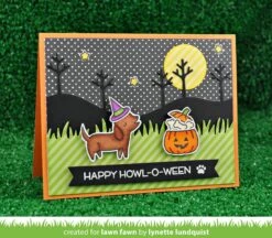 Happy Howloween -Craftora Sale Store HappyHowloween StitchedTreeBorders LynetteLundquist