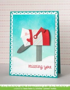 Happy Mail -Craftora Sale Store HappyMail FancyScallopedRectangles CristinaNunez1