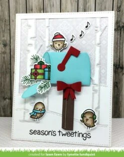 Birch Trees -Craftora Sale Store HappyMail WinterSparrows BirchTrees LynetteLundquist1