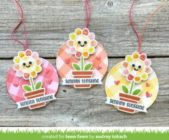 Happy Potted Flower -Craftora Sale Store HappyPottedFlower HenrysBuildASentimentSpring AudreyTokach