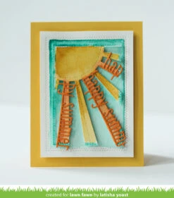 Happy Summer Line Border - Lawn Fawn -Craftora Sale Store HappySummerLineBorder1 LatishaYoast