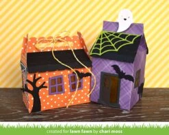 Scalloped Treat Box Haunted House Add-on 21 Scalloped Treat Box Haunted House Add-on -Craftora Sale Store HauntedHouseAddOn CuteCobweb ChariMoss1