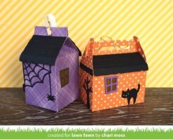 Scalloped Treat Box Haunted House Add-on 22 Scalloped Treat Box Haunted House Add-on -Craftora Sale Store HauntedHouseAddOn CuteCobweb ChariMoss2