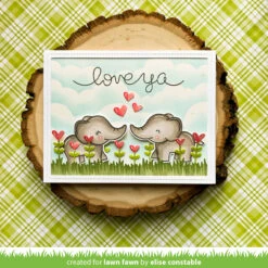 Heart Garden Border -Craftora Sale Store HeartGardenBorder EliseConstable1