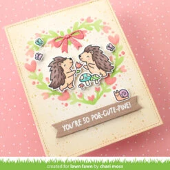 Heart Wreath Stencils -Craftora Sale Store HeartWreathStencil PorupineForYou ChariMoss 3