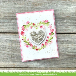 Heart Wreath Stencils -Craftora Sale Store HeartWreathStencils MagicHeartMessages AudreyTokach