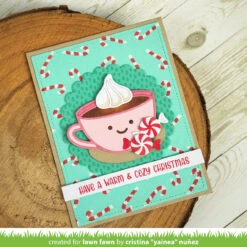 Henry's Build-a-sentiment: Winter -Craftora Sale Store Henry sBuildASentimentWinter CandyCaneLane CandyCaneBackgroundStencils PeppermintBorder Yainea02