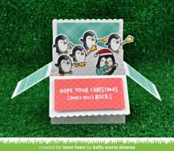 Here We Go A-waddling 23 Here We Go A-waddling -Craftora Sale Store HereWeGoA Waddling ScallopedBoxCardPop Up KellyAlvarez1