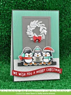 Here We Go A-waddling 24 Here We Go A-waddling -Craftora Sale Store HereWeGoA Waddling ShutTheFrontDoor MiniWreath KellyAlvarez