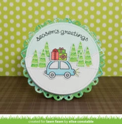 Home For The Holidays -Craftora Sale Store HomeForTheHolidays FancyScallopedCircles EliseConstable Chibitronics1