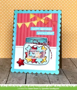 How You Bean? Star Add-on -Craftora Sale Store HowYouBeanStarAdd On BuntingBorders StitchedScallopedRectangleFrames LynetteLundquist1