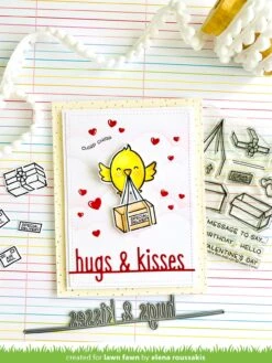 Special Delivery Box Add-on 37 Special Delivery Box Add-on -Craftora Sale Store Hugs KissesLineBorderDie ElenaRoussakis1