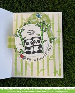 I Heart Pandas -Craftora Sale Store IHeartPandas BambooBackdropPortrait KellyAlvarez CALY2