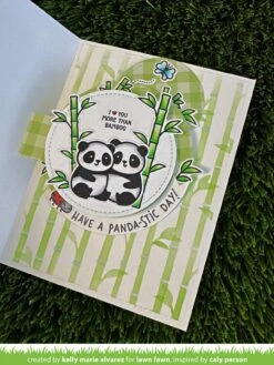 I Heart Pandas -Craftora Sale Store IHeartPandas BambooBackdropPortrait KellyAlvarez CALY3