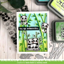I Heart Pandas Add-on -Craftora Sale Store IHeartPandas BambooForestBackdrop TammyStark1
