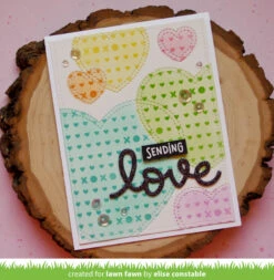 Xoxo Backdrop: Portrait - Lawn Fawn -Craftora Sale Store JustStitchingHearts XOXOBackdrop EliseConstable1 1