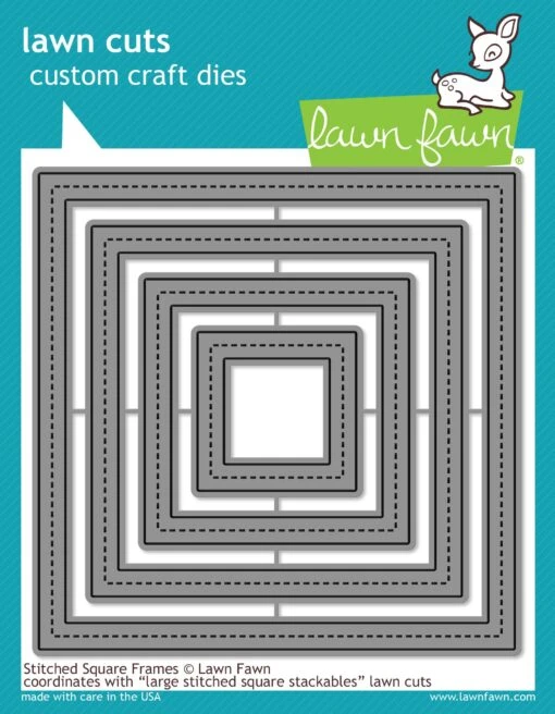 Stitched Square Frames