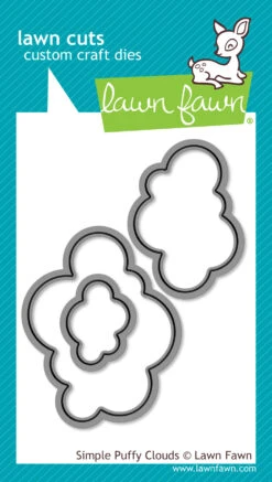 Simple Puffy Clouds -Craftora Sale Store LF1186 SimplePuffyClouds C