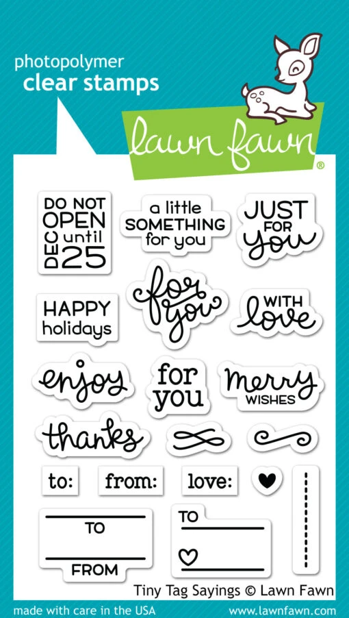 Tiny Tag Sayings