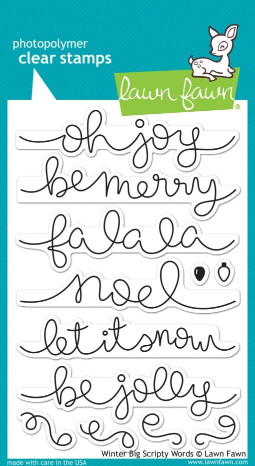 Winter Big Scripty Words