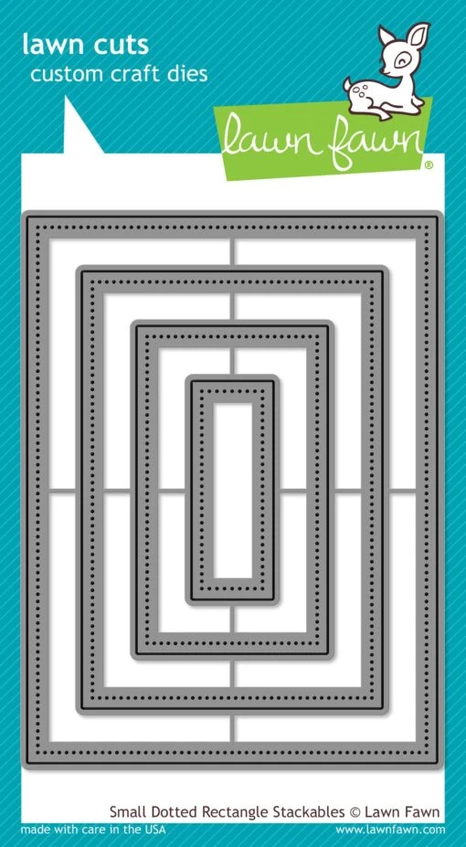 Small Dotted Rectangle Stackables
