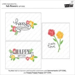 Fab Flowers - Lawn Fawn -Craftora Sale Store LF1332 FabFlowers2 1