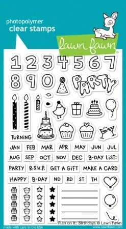 Plan On It: Birthdays - Lawn Fawn