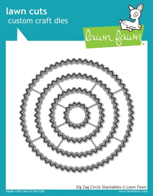 Zig Zag Circle Stackables