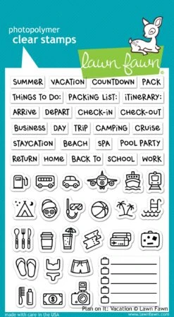 Plan On It: Vacation - Lawn Fawn