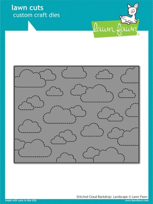 Stitched Cloud Backdrop: Landscape