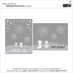 Stitched Fireworks -Craftora Sale Store LF1427 StitchedFireworks2