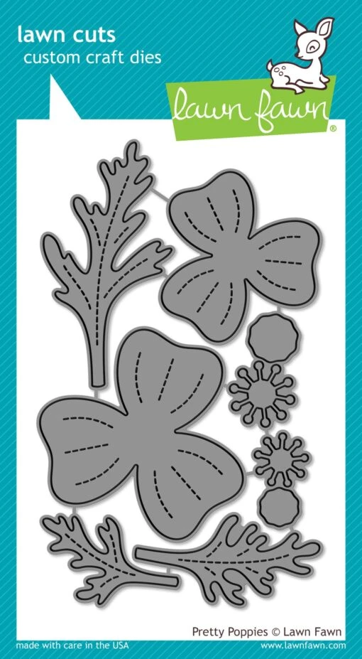 Pretty Poppies - Lawn Fawn