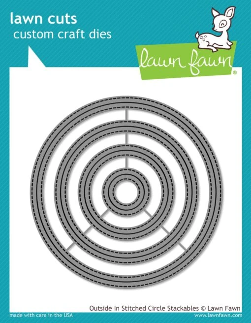 Outside In Stitched Circle Stackables