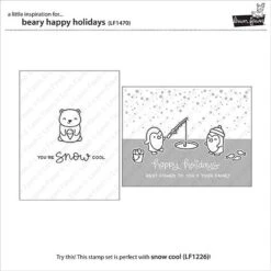 Beary Happy Holidays -Craftora Sale Store LF1470 BearyHappyHolidays6 sml