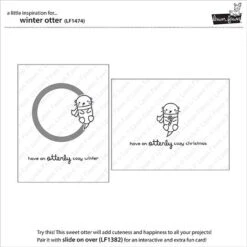 Winter Otter -Craftora Sale Store LF1474 WinterOtter2 sml