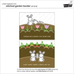 Stitched Garden Border -Craftora Sale Store LF1618 StitchedGardenBorder2