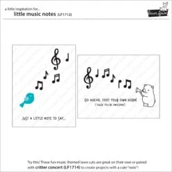 Little Music Notes 8 Little Music Notes -Craftora Sale Store LF1712 LittleMusicNotes2