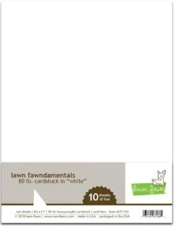 80 Lb. Cardstock - White