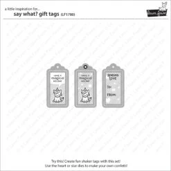 Say What? Gift Tags -Craftora Sale Store LF1780 SayWhatGiftTags3