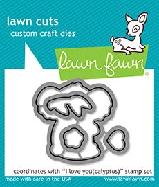 I Love You(calyptus) Lawn Cuts