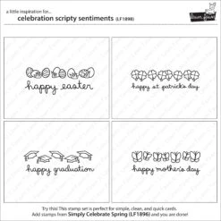 Celebration Scripty Sentiments 11 Celebration Scripty Sentiments -Craftora Sale Store LF1898 CelebrationScriptySentiments2
