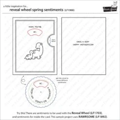 Reveal Wheel Spring Sentiments -Craftora Sale Store LF1900 RevealWheelSpringSentiments3